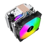 مبرد Huntkey Storm T620 Fantasy مبرد هوائي 120mm Dual-Tower 230W ARGB thumbnail 7
