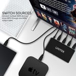UNITEK 4K HDMI Switch 5 In 1 Out Adapter thumbnail 3