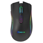 ماوس Xtrike Me GM-314 7200 DPI سلكي RGB أسود thumbnail 4