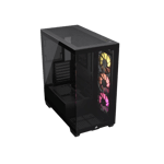 Corsair 3500X Mid-Tower ATX Case Black ARGB Tempered Glass thumbnail 5