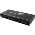 محول Rextron VKSM-6G14 4-Port HDMI 2.0 إلى 4K@60Hz سبليتر thumbnail 1