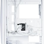 SAMA 3313 Mid-Tower ATX Case White Tempered Glass thumbnail 3