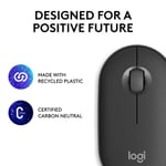 ماوس Logitech Pebble Mouse 2 M350s 4000 DPI بلوتوث أبيض thumbnail 18