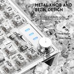 Attack Shark K75 Mechanical Gaming Keyboard Wireless 75% White thumbnail 6