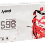 Bloody S98 Naraka Mechanical Switch Gaming Keyboard - BLMS Red Switch - English/Arabic Layout thumbnail 2