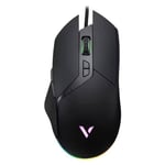 ماوس Rapoo VT300 6200 DPI سلكي RGB أسود thumbnail 1