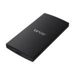 وحدة تخزين خارجية ليكسر SL300 بسعة 1 تيرابايت USB 3.2 Gen 2 محمولة أسود thumbnail 4