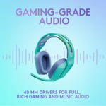سماعات Logitech G335 سلكي أخضر thumbnail 19