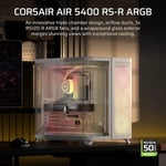 كيس Corsair 5400 RS-R Mid-Tower أبيض زجاجي مقوى ARGB thumbnail 3