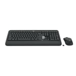 كيبورد Logitech MK540 Full-Size لاسلكي أسود thumbnail 6