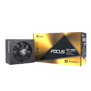 Seasonic FOCUS GX-1000 1000W 80+ Gold Full Modular PSU