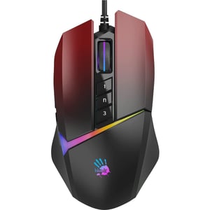ماوس Bloody W60 Max 12000 DPI سلكي RGB أحمر