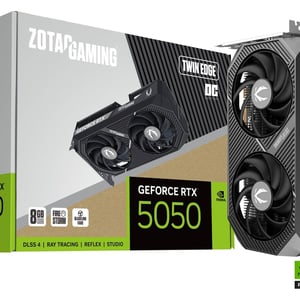 كارت شاشة Zotac Gaming GeForce RTX 5050 8GB GDDR6 Twin Edge OC Edition