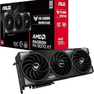 كارت شاشة ASUS TUF GeForce RTX 9070XT 16GB GDDR6 OC Edition