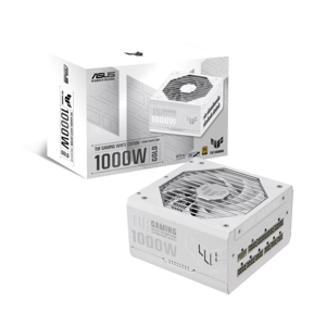 باور سبلاي ASUS TUF Gaming 1000W 80+ Gold Fully Modular Plus أبيض