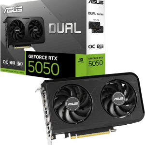 كارت شاشة ASUS Dual GeForce RTX 5050 8GB GDDR6 OC Edition