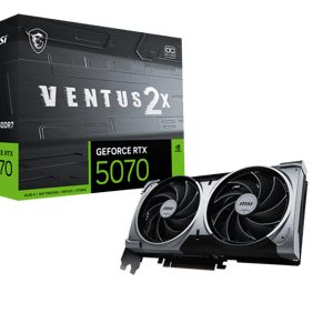 كارت شاشة MSI Ventus GeForce RTX 5070 12GB GDDR7 OC Edition