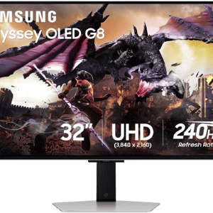 Samsung Odyssey OLED G8 32" 4K 240Hz QD-OLED Gaming Monitor
