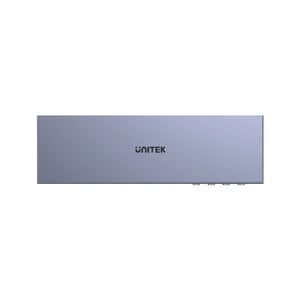 سويتش UNITEK 4-Port HDMI KVM 1GbE 4K@60Hz رمادي