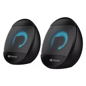 سبيكر Kisonli L-7070 2.0 قناة 6W سلكي أسود