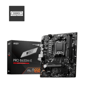 MSI PRO B650M-E AM5 Micro-ATX DDR5 Motherboard