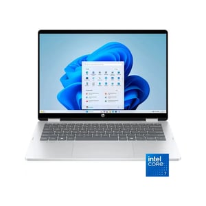 HP OmniBook 5 Flip 14-FP0023DX, Intel Core 7-150U, 16GB RAM, 512GB SSD, 14" WUXGA Touch, Glacier Silver