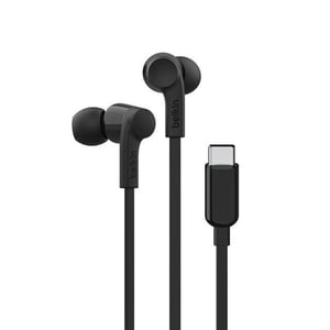 سماعات Belkin SoundForm سلكية مع ميكروفون USB-C أزرق