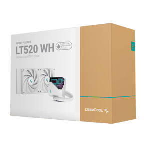 DeepCool LT520 WH 240mm AIO Liquid Cooler White