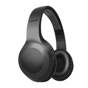 سماعات Promate LaBoca Over-Ear بلوتوث 5.0 40mm 5H أسود
