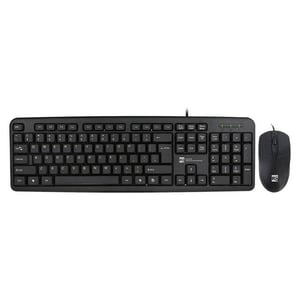 كيت كيبورد وماوس R8 1901 USB أسود