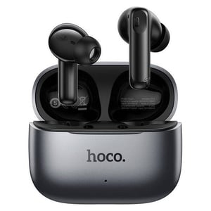 سماعات Hoco EQ27 TWS بلوتوث 5.4 ANC 10mm درايفر 7H بطارية أسود