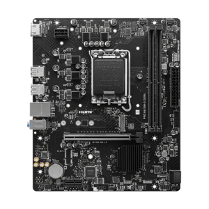 MSI H610M-S Intel H610 LGA1700 Micro-ATX Motherboard DDR4
