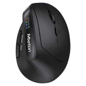 Meetion BTM008 2400 DPI Dual-Mode Wireless Mouse Black
