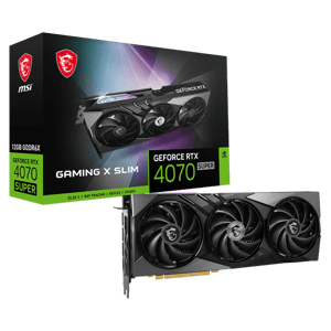 كارت شاشة MSI Gaming X Slim GeForce RTX 4070 Super 12GB GDDR6X