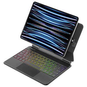 Promate FlexKeys-11Pro Wireless iPad Keyboard Case with Trackpad