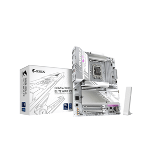 لوحة أم Gigabyte Aorus B860 Elite Ice DDR5 LGA1851 ATX