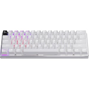 كيبورد Logitech G Pro X 60 60% Optical Wireless RGB أبيض