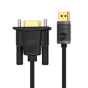 كيبل VegGieg DisplayPort إلى VGA 1.5m أسود