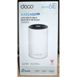 TP-Link Deco XE75 Pro AXE5400 Tri-Band Mesh Wi-Fi 6E Router