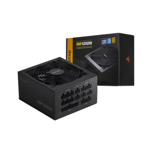 Segotep GM1250W 1250W 80+ Gold Full Modular, PCIe 5.1 & ATX 3.1 - Black