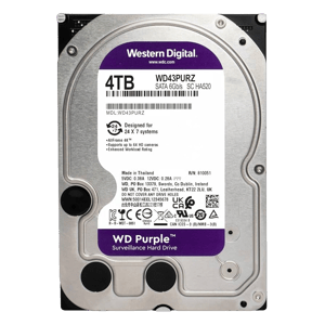 Western Digital Purple 4TB SATA 3.5in Internal HDD