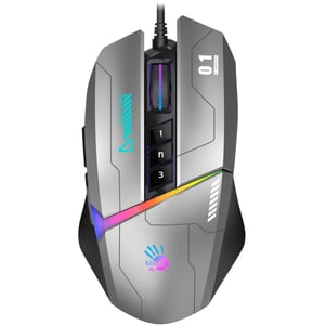 Bloody W60 Max Gaming Mouse 12000 DPI Wired RGB Red