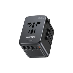 اكسسوار UNITEK 35W 5 منافذ أسود
