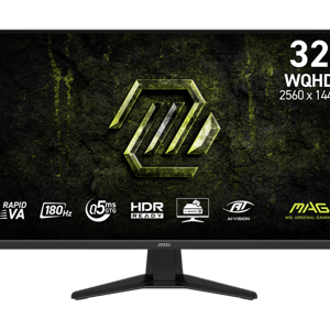 شاشة MSI MAG 325QF E18V 31″ 2560x1440 180Hz VA أسود