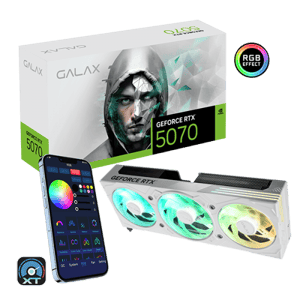 كارت شاشة Galax EX Gamer GeForce RTX 5070 12GB GDDR7 1-Click OC White