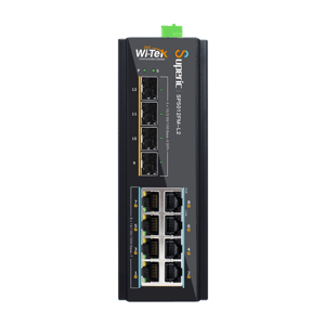 Wi-Tek SP5012FM-L2 L2 Managed Switch 8-Port Gigabit PoE+ 4-Port 10G SFP