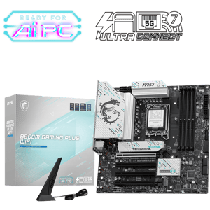 لوحة أم MSI Gaming Plus B860 Micro-ATX LGA1851 DDR5