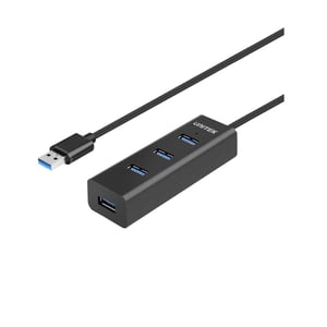 UNITEK Y-3089 4-Port USB 3.0 Powered USB Hub Black