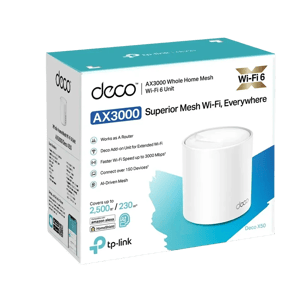 TP-Link Deco X50 AX3000 WiFi 6 Dual-Band Mesh System