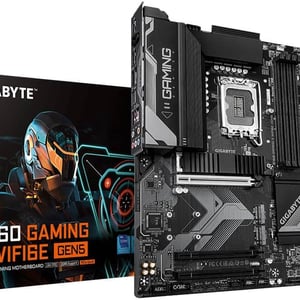 لوحة أم جيجابايت GIGABYTE B760 GAMING X AX بمقبس LGA 1700 ودعم ذاكرة DDR5 بحجم ATX